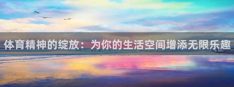 意昂体育4软件：体育精神的绽放：为你的生活空间增添无