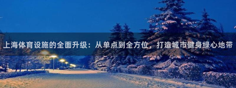 意昂4官网：上海体育设施的全面升级：从单点到全方位，
