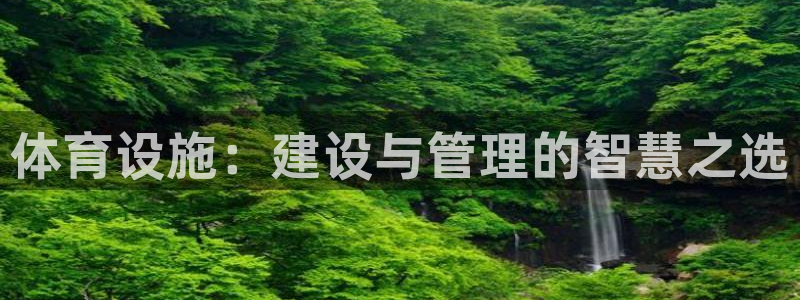 意昂4娱乐首页官网下载：体育设施：建设与管理的智慧之