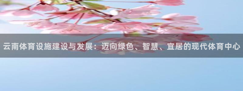 意昂4娱乐首页官网下载：云南体育设施建设与发展：迈向