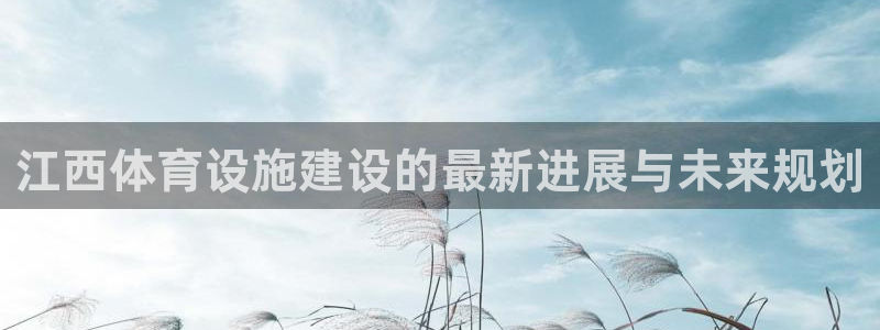 意昂体育4平台APP：江西体育设施建设的最新进展与未