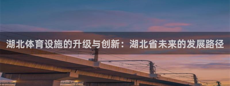 意昂4官网：湖北体育设施的升级与创新：湖北省未来的发