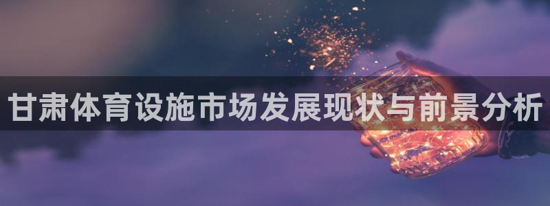 意昂4开户：甘肃体育设施市场发展现状与前景分析